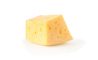 Cheese isolated on white background