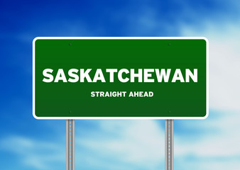 Saskatchewan Highway  Sign