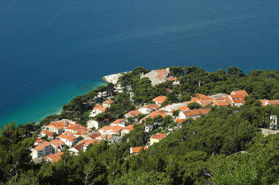 Soline vu depuis Gornja Brela