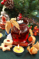 Hot drink for winter and Christmas