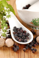 bacche di ginepro - quattro