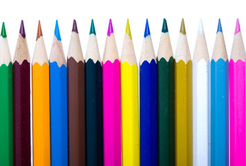 Color pencils background