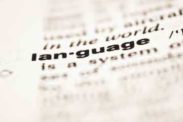 Keyword Language / Sprache