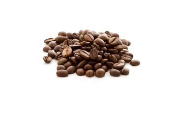 Coffee Beans on white isolated background