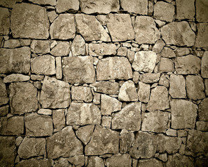 Stone wall texture