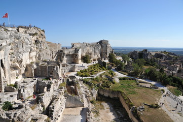 Fototapeta na wymiar Chateau des Baux de Provence