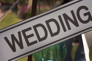 Wedding Sign