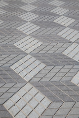 Diamond Shape Pavement Background