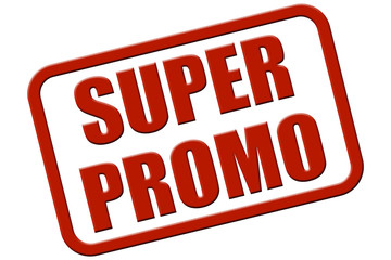 Stempel rot rel SUPER PROMO