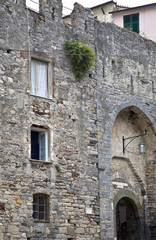 Fototapeta na wymiar Medieval walls