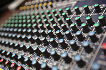 Fototapeta premium sound mixer