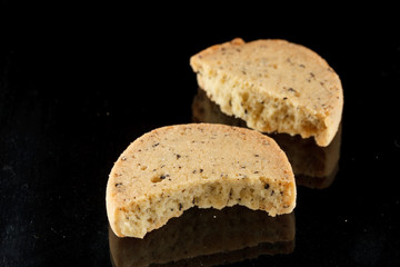 tasty cookie with lavender