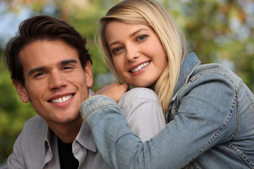 Fototapeta premium Happy couple