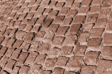 cobblestones surface