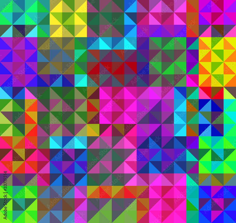 Poster colorful mosaic abstract background