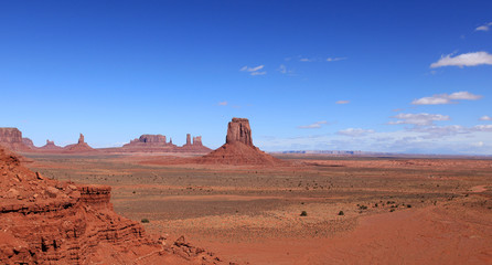 Fototapeta na wymiar désert de monument valley