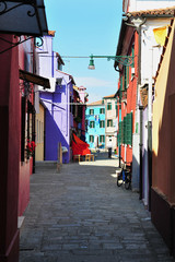 Fototapeta na wymiar Colorful Burano, Italy