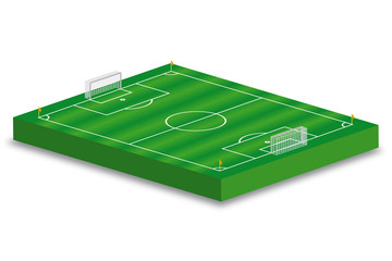 3d Icon Fusballfeld © virtua73