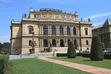 Obraz premium Prag, Rudolfinum, Philharmonie