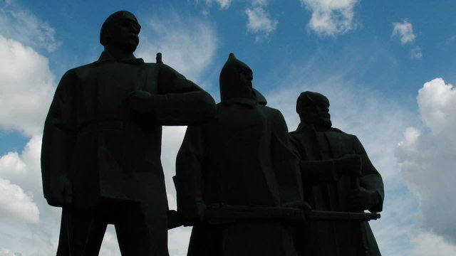 Various monuments