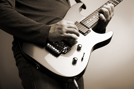 rock guitarist