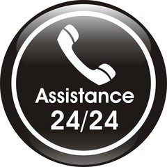 bouton assistance 24/24