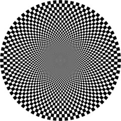 optische Illusion, Kreis