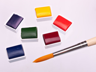 Watercolour paints