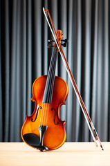 Fototapeta premium Music concept with violin