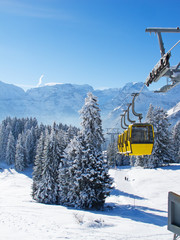 Winter in the alps