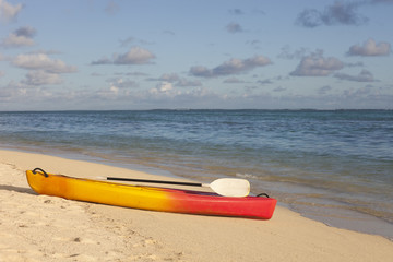 Sea Kayak on Beach