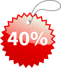 40% Rabattanhänger
