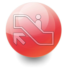 Red Shiny Orb Button 