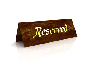 Reserved