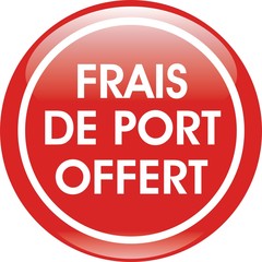 bouton  frais de port offert