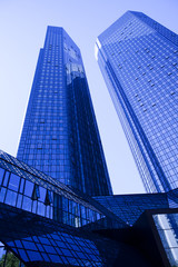Fototapeta na wymiar Glass skyscrapers,business center