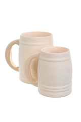 Image of a wooden beer mug