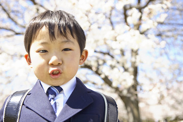 小学生男子ポートレート