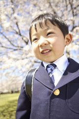 小学生男子ポートレート