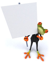 Business frog