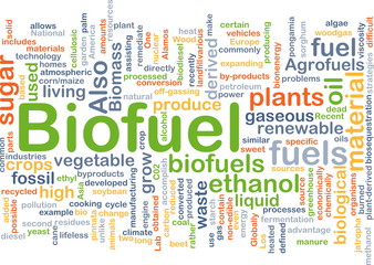 Biofuel fuel background concept