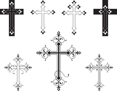 Christian Cross set
