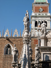 Obraz premium Courtyard of the Doge's Palace in Venice