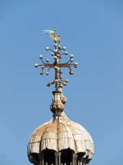 Fototapeta na wymiar The dome of the Basilica San Marco in Venice