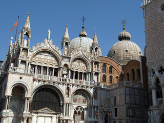 Fototapeta na wymiar Venice - The basilica St Mark's