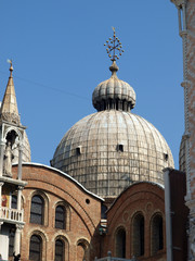 The dome of the Basilica San Marco in Venice