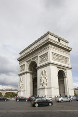 Fototapeta na wymiar Arc de triumph