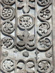 details on the St Mark's Square, Venice,
