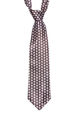 Luxury tie on white background