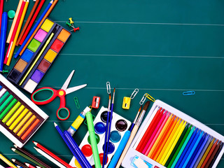 School office supplies. © Gennadiy Poznyakov